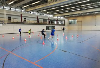 Handballtraining mit dem TVB Stuttgart